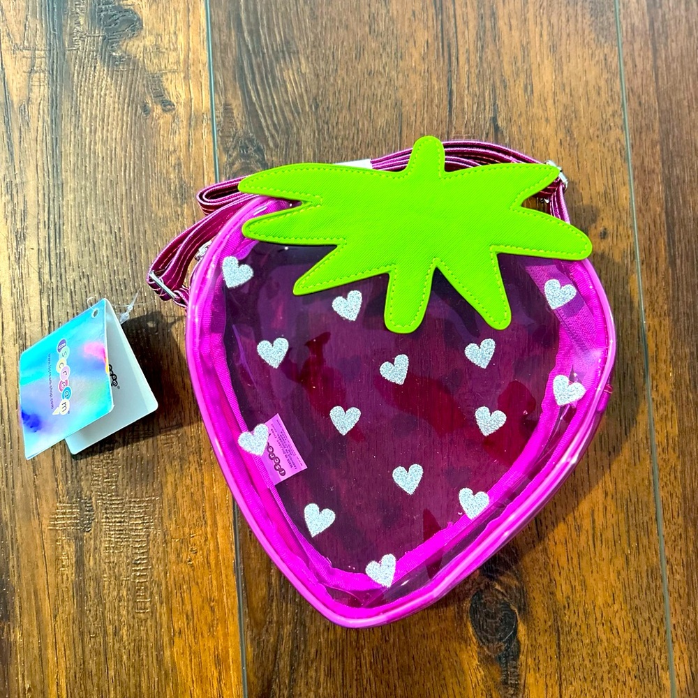 Iscream Girls Strawberry Crossbody Bag